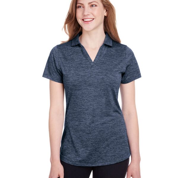 Ladies' Icon Heather Polo Vignette