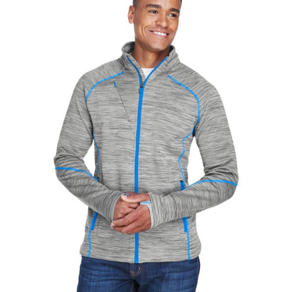 Men's Flux Mélange Bonded Fleece Jacket Thumbnail