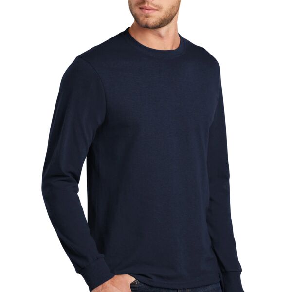 Cotton Blend Long Sleeve Tee Thumbnail