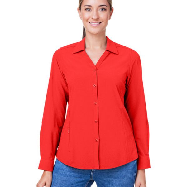Ladies' Ultra UVP® Long-Sleeve Marina Shirt Thumbnail